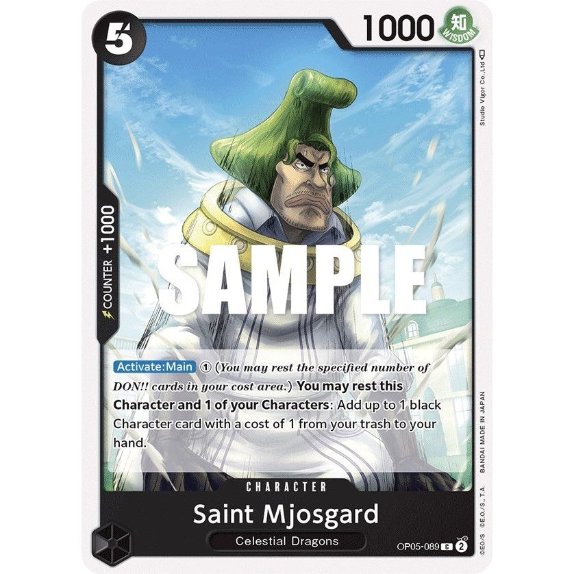 Image for Saint Mjosgard (OP05-089) (OP05) - One Piece Card Game