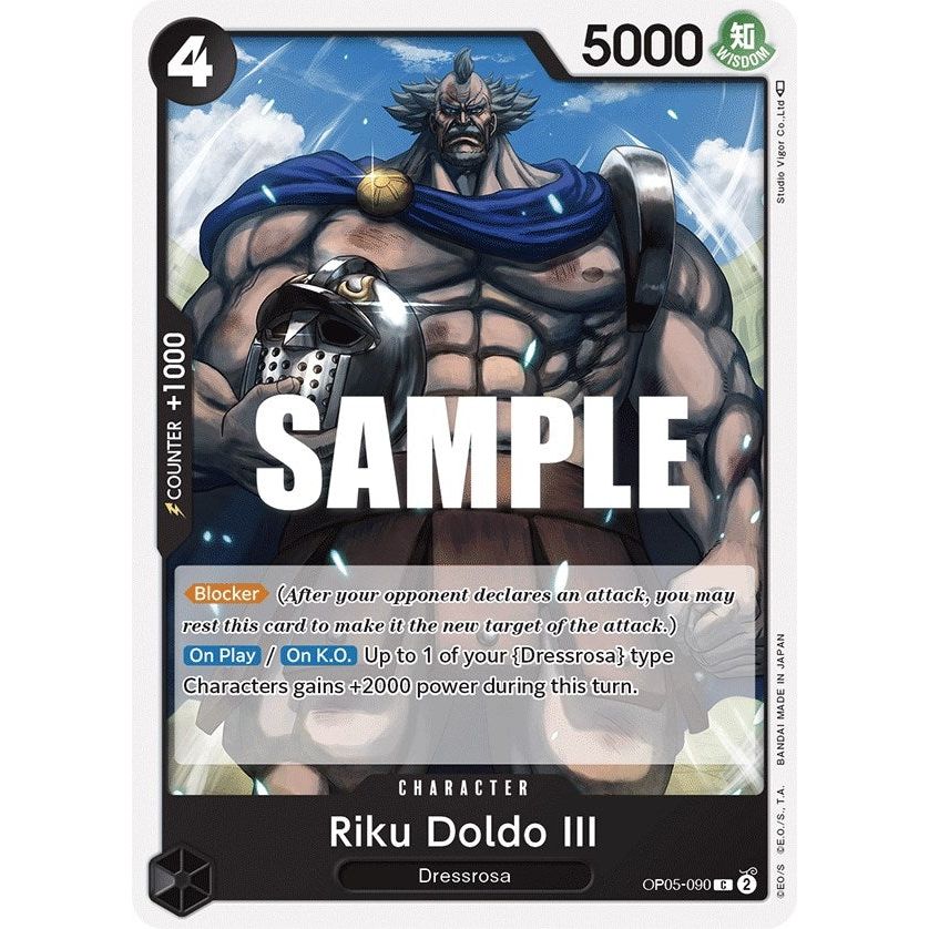 Image for Riku Doldo III (OP05-090) (OP05) - One Piece Card Game