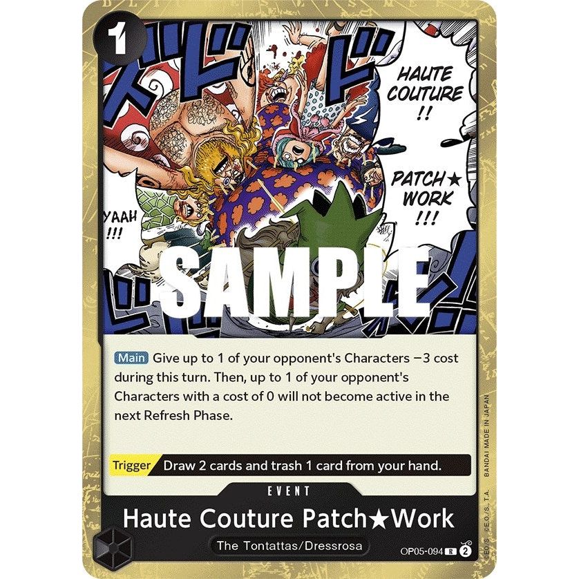 Image for Haute Couture Patch Work (OP05-094) (OP05) - One Piece Card Game