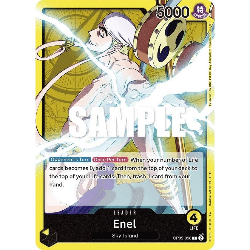 Image for Enel (098) (OP05-098) (OP05) - One Piece Card Game