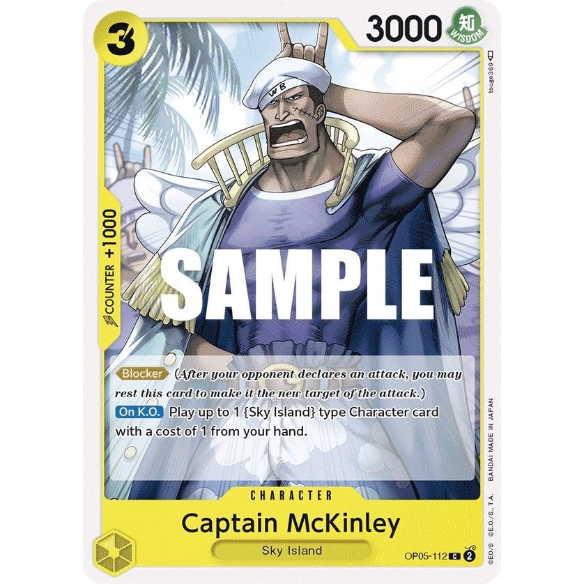 Image for Captain McKinley (OP05-112) (OP05) - One Piece Card Game