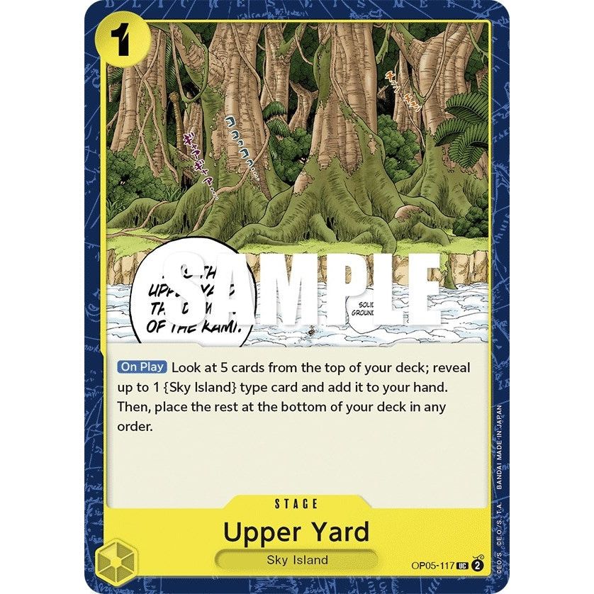 Image for Upper Yard (OP05-117) (OP05) - One Piece Card Game