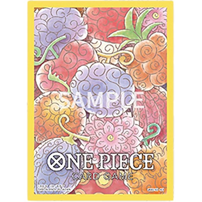 Image for One Piece Card Game Official Sleeves: Assortment 4 - Devil Fruit (70-Pack) - Card Sleeves