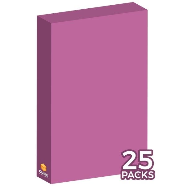 Image for Cubeamajigs Reusable Gaming Packs - Pink (25-Pack) - Collectible Storage