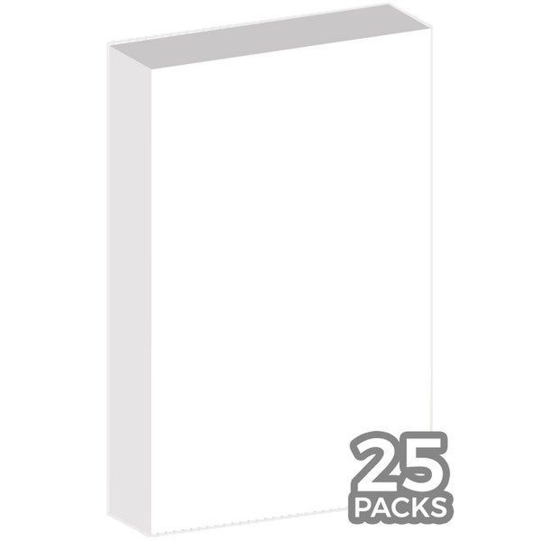 Image for Cubeamajigs Reusable Gaming Packs - White (25-Pack) - Collectible Storage