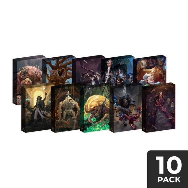 Image for Cubeamajigs Reusable Gaming Packs - Big Bads Set 1 (10-Pack) - Collectible Storage