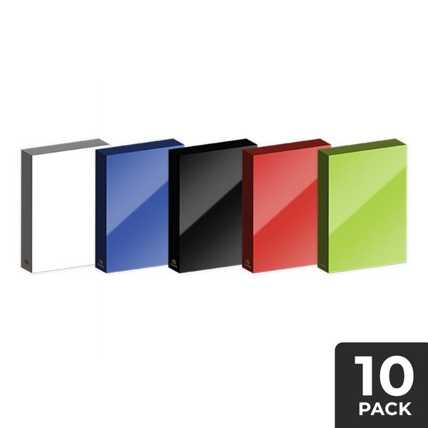 Image for Cubeamajigs Reusable Gaming Packs - WUBRG Set (10-Pack) - Collectible Storage