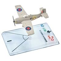 Image for Wings of War WWII Series 1: Grumman F4F-3 Martlett III (Black) - Boardgames