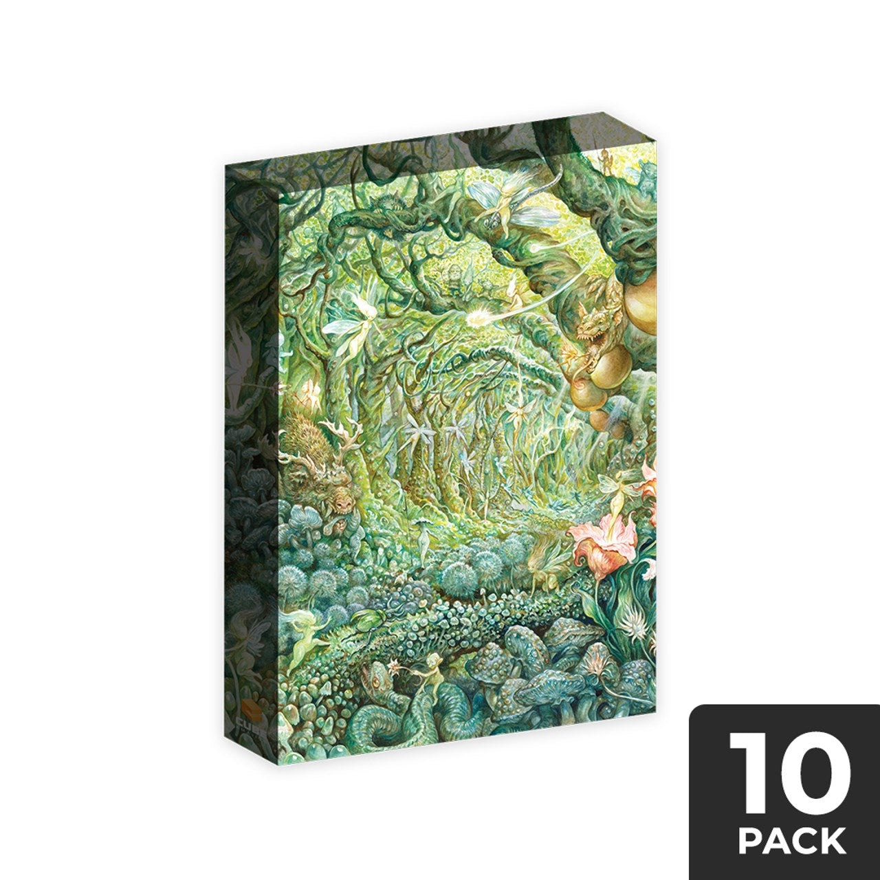 Image for Cubeamajigs Reusable Gaming Packs - Gaea In Bloom by Omar Rayyan (10-Pack) - Collectible Storage