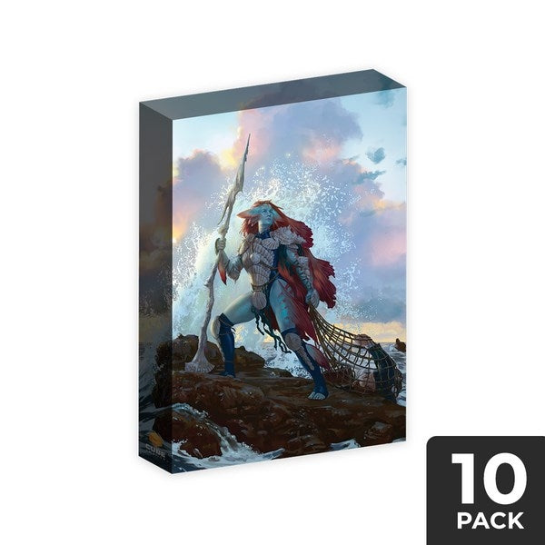 Image for Cubeamajigs Reusable Gaming Packs - Merfolk Trapper by Jason Rainville (10-Pack) - Collectible Storage