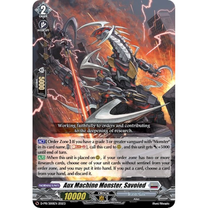 Image for Aux Machine Monster, Savoied (D-PR/300EN) (D-PR) - Cardfight Vanguard