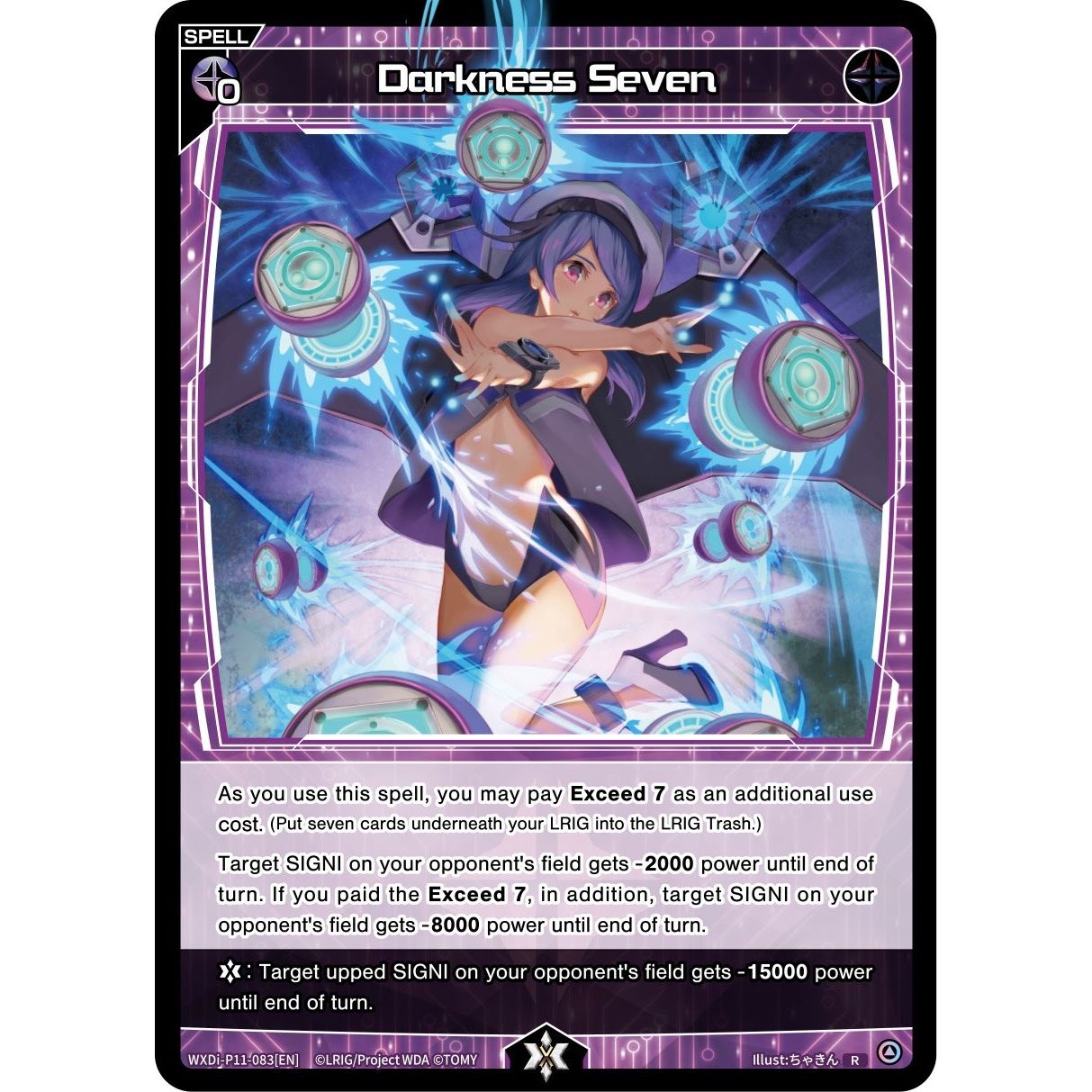 Image for Darkness Seven (WXDi-P11-083[EN]) (WXDi-P11) - WIXOSS