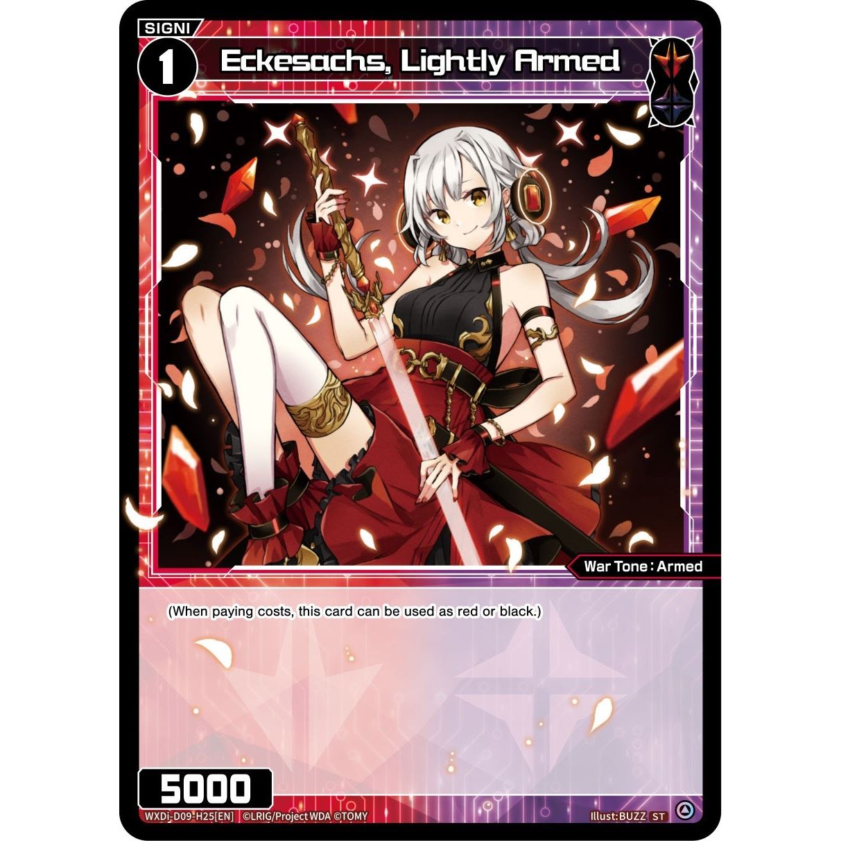 Image for Eckesachs, Lightly Armed (WXDi-D09-H25[EN]) (WXDi-D09) - WIXOSS