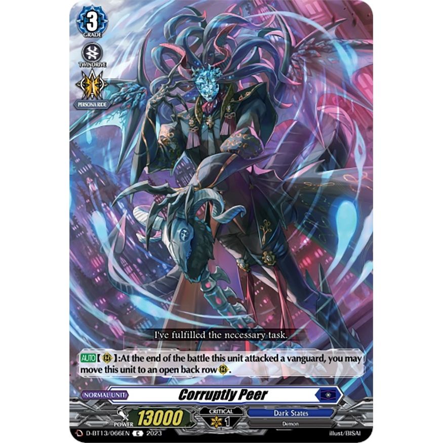 Image for Corruptly Peer (D-BT13/066EN) (D-BT13) - Cardfight Vanguard