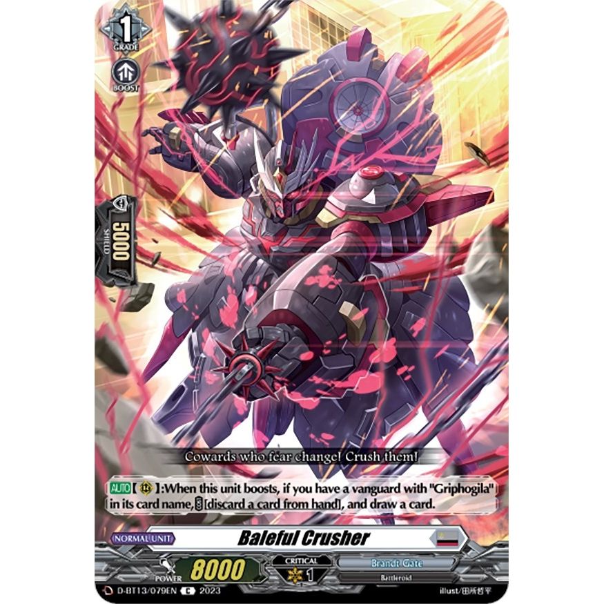 Image for Baleful Crusher (D-BT13/079EN) (D-BT13) - Cardfight Vanguard