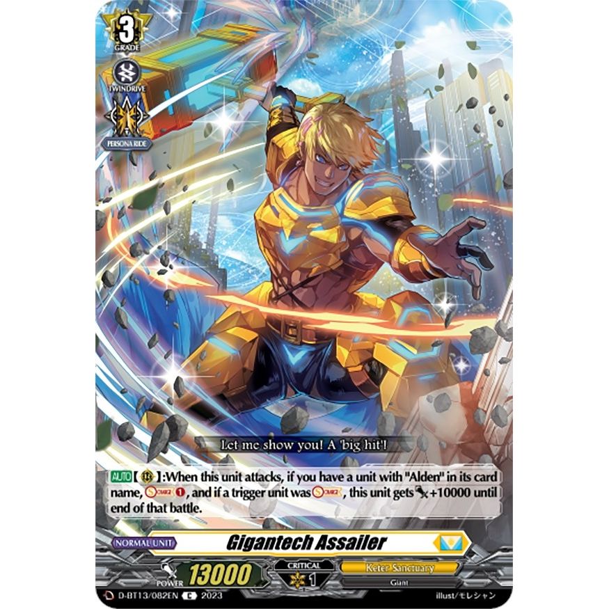 Image for Gigantech Assailer (D-BT13/082EN) (D-BT13) - Cardfight Vanguard