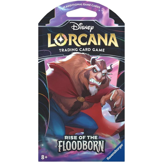 Image for Disney Lorcana: Rise of the Floodborn Sleeved Booster Pack - Disney Lorcana