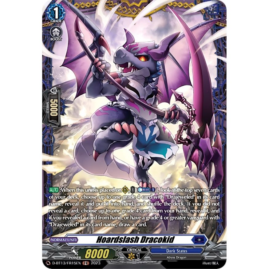Image for Hoardslash Dracokid (FR) (D-BT13/FR15EN) (D-BT13) - Cardfight Vanguard