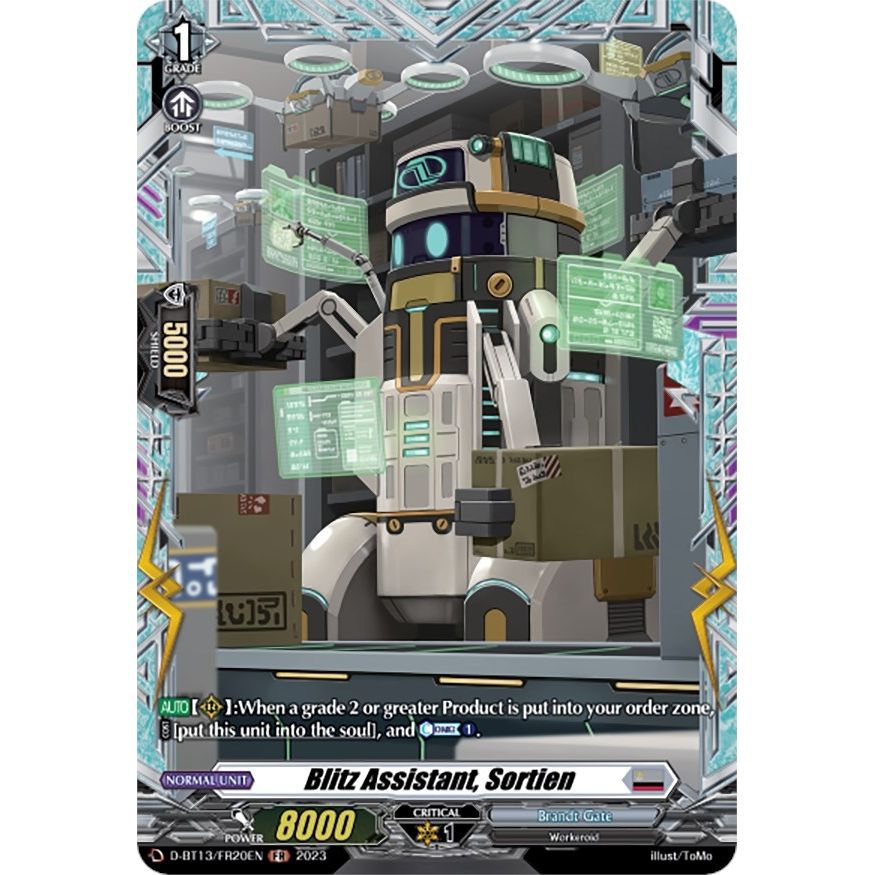 Image for Blitz Assistant, Sortien (FR) (D-BT13/FR20EN) (D-BT13) - Cardfight Vanguard