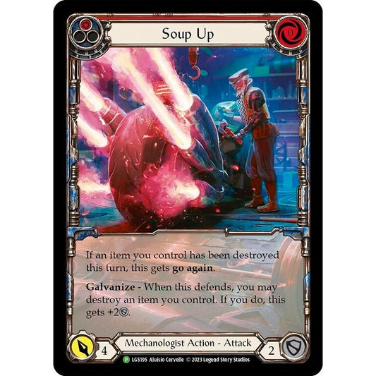 Image for Soup Up (Red) - LGS195 (LGS195) (PR) - Flesh and Blood TCG