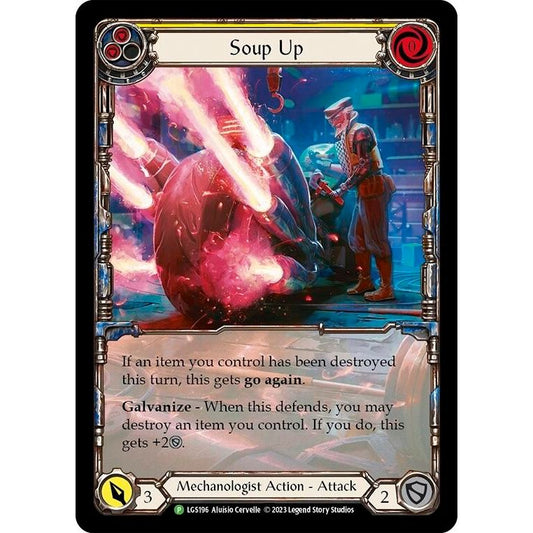 Image for Soup Up (Yellow) - LGS196 (LGS196) (PR) - Flesh and Blood TCG