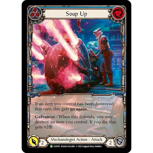 Image for Soup Up (Blue) - LGS197 (LGS197) (PR) - Flesh and Blood TCG