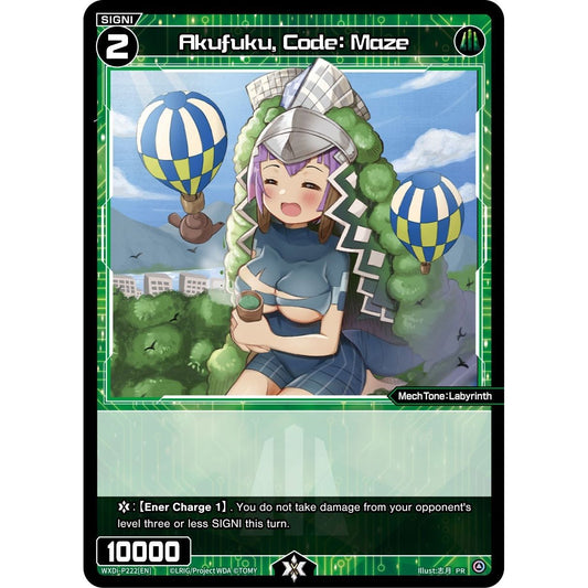 Image for Akufuku, Code: Maze (October 2023) (WXDi-P222[EN]) (WXDi-P) - WIXOSS