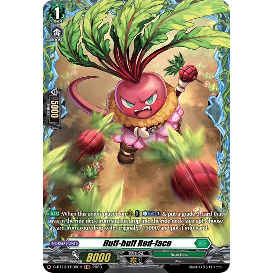 Image for Huff-huff Red-face (FR) (D-BT13/FR39EN) (D-BT13) - Cardfight Vanguard