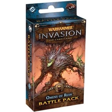 Image for Warhammer: Invasion LCG Omens of Ruin Battle Pack - Boardgames