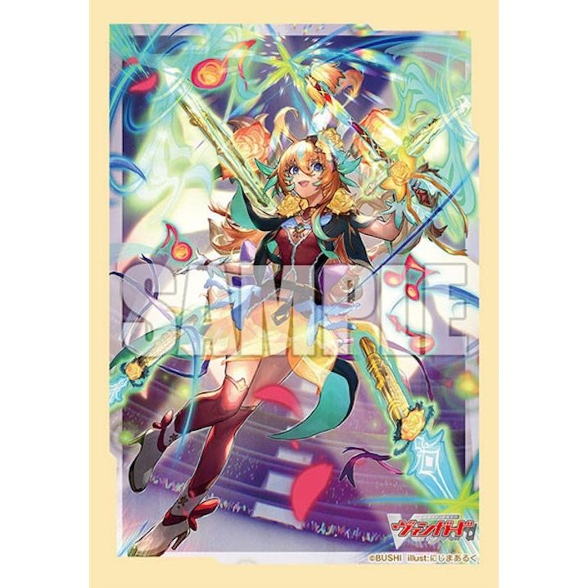 Image for Bushiroad Sleeve Collection Mini Vol.682 Cardfight!! Vanguard: "General March of Bloom Lianon Vivace" (70 Pack) - Card Sleeves