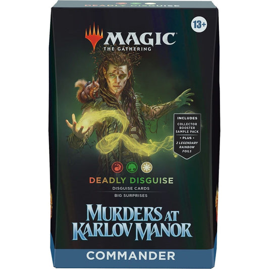 Image for Murders at Karlov Manor Commander Deck - Deadly Disguise - Magic: The Gathering