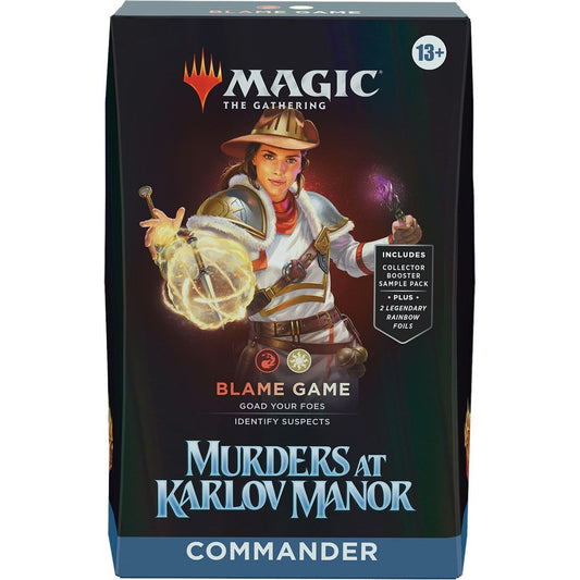 Image for Murders at Karlov Manor Commander Deck - Blame Game - Magic: The Gathering