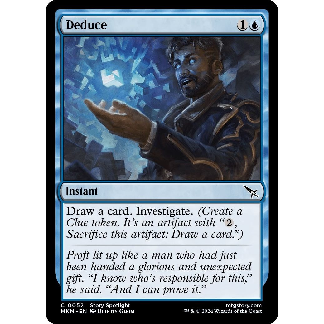 Image for Deduce (52) (MKM) - Magic: The Gathering