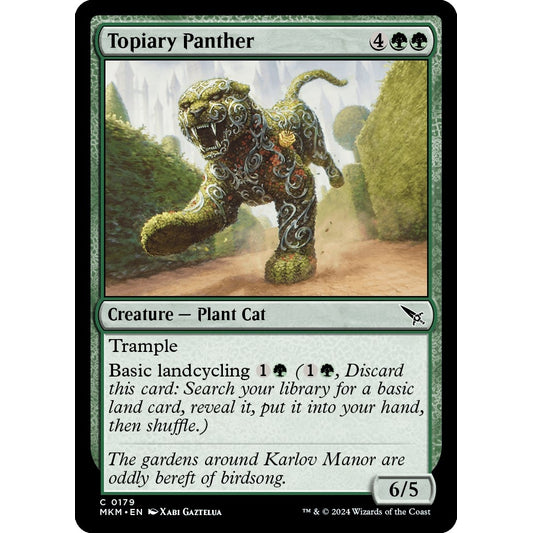 Topiary Panther (179) (MKM)