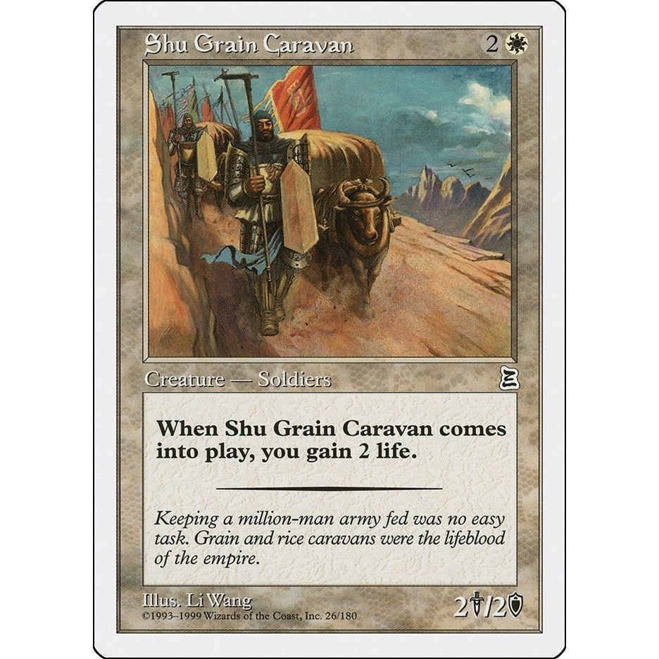 Image for Shu Grain Caravan (26) (PTK) - Magic: The Gathering