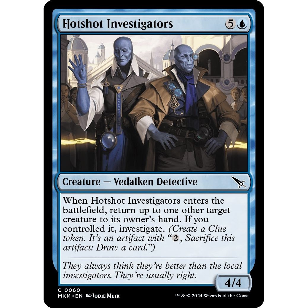 Image for Hotshot Investigators (60) (MKM) - Magic: The Gathering