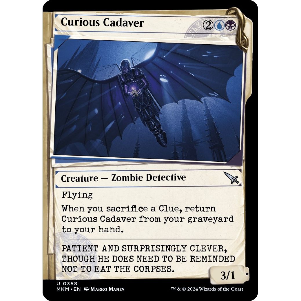 Image for Curious Cadaver (Showcase) (358) (MKM) - Magic: The Gathering