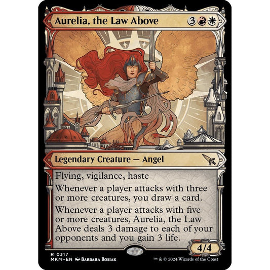 Image for Aurelia, the Law Above (Showcase) (0317) (317) (MKM) - Magic: The Gathering