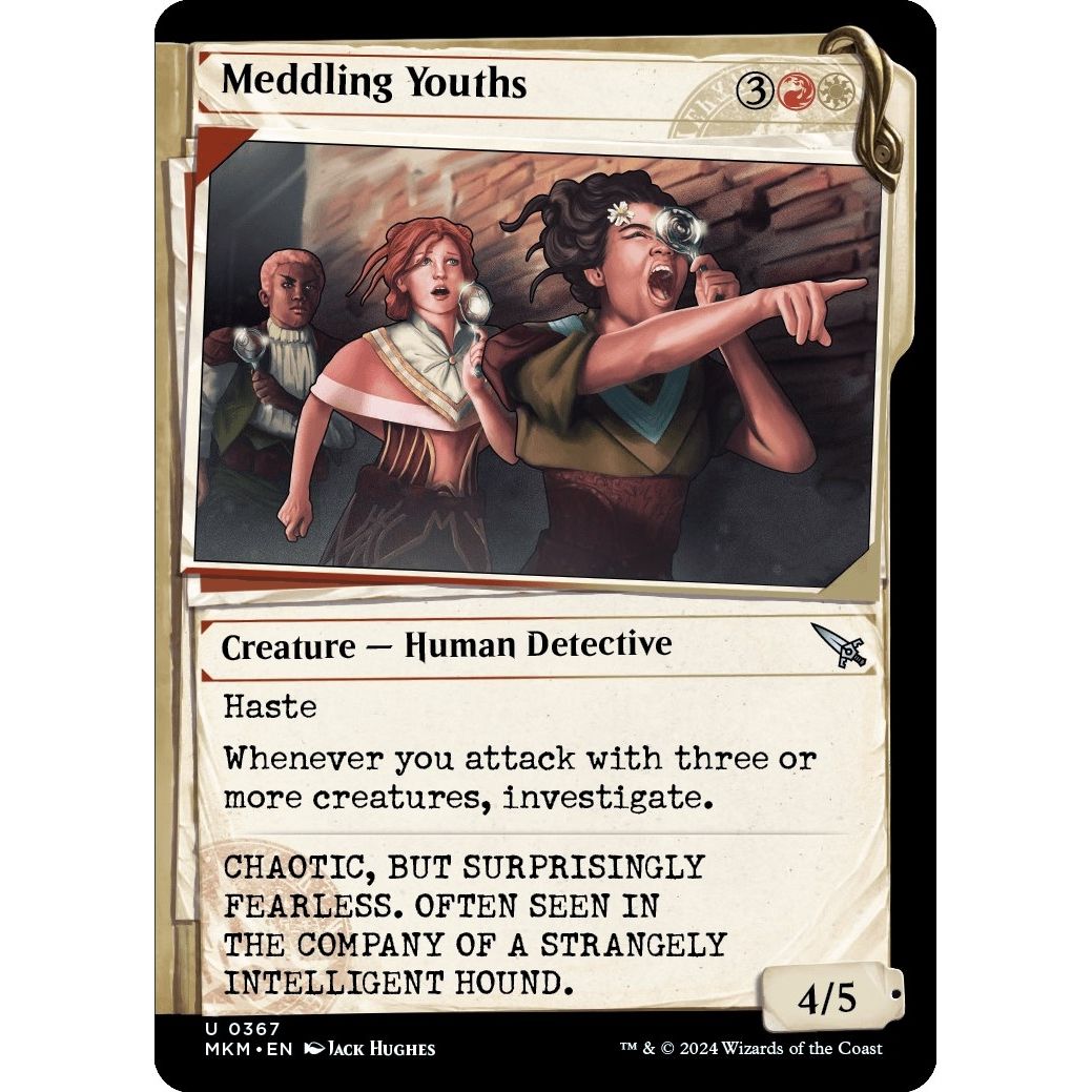 Image for Meddling Youths (Showcase) (367) (MKM) - Magic: The Gathering