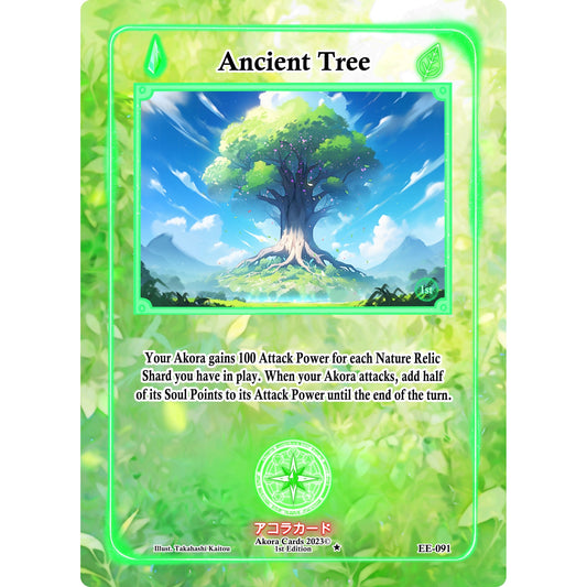 Image for Ancient Tree (EE-091) (EE1E) - Akora TCG