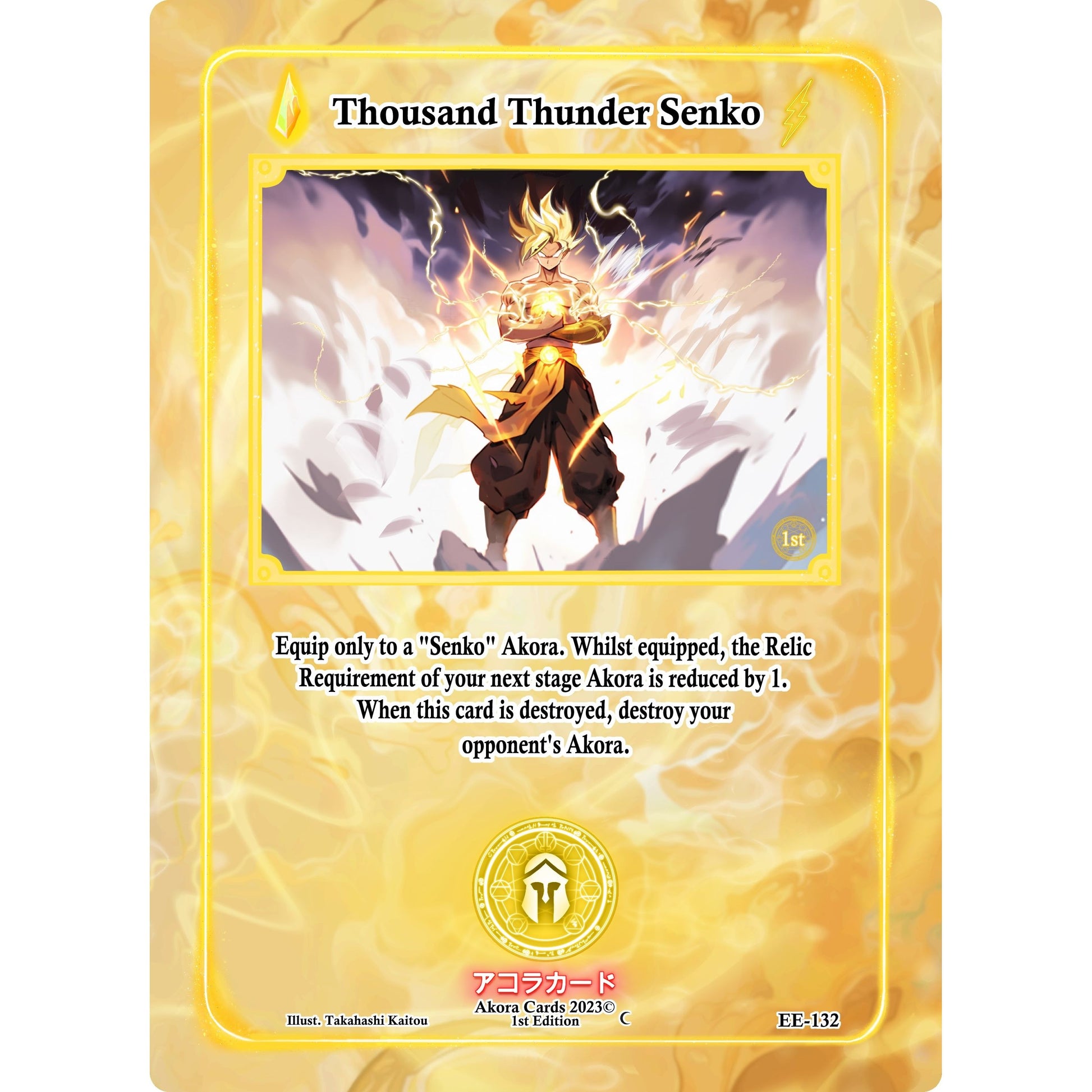 Image for Thousand Thunder Senko (EE-132) (EE1E) - Akora TCG