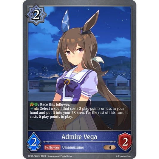 Image for Admire Vega -P26EN (Foil) (CP01-P26EN) (CP01) - Shadowverse: Evolve