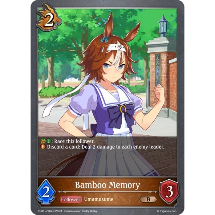 Image for Bamboo Memory - P36EN (Foil) (CP01-P36EN) (CP01) - Shadowverse: Evolve