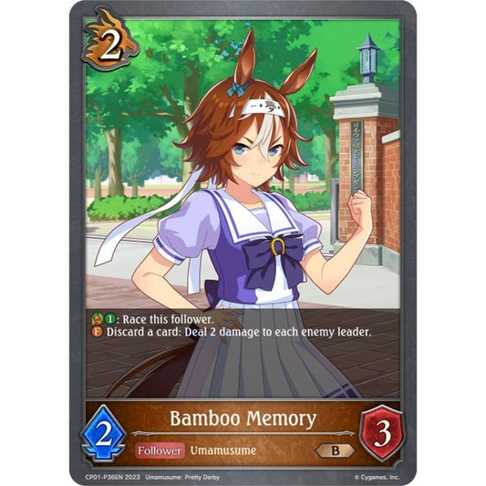 Image for Bamboo Memory - P36EN (Foil) (CP01-P36EN) (CP01) - Shadowverse: Evolve