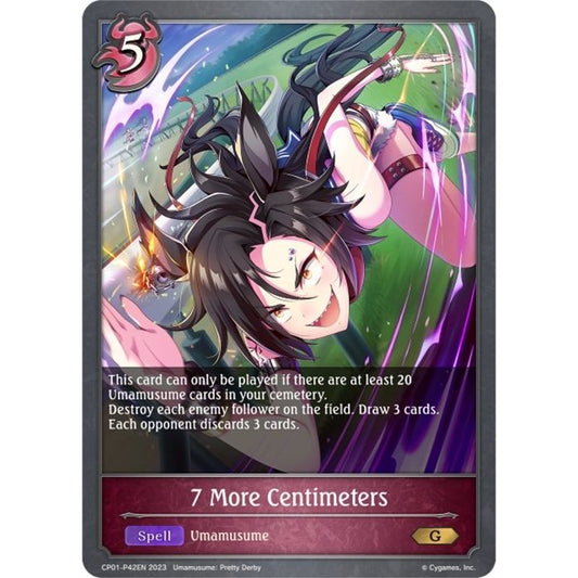 Image for 7 More Centimeters - P42EN (Foil) (CP01-P42EN) (CP01) - Shadowverse: Evolve