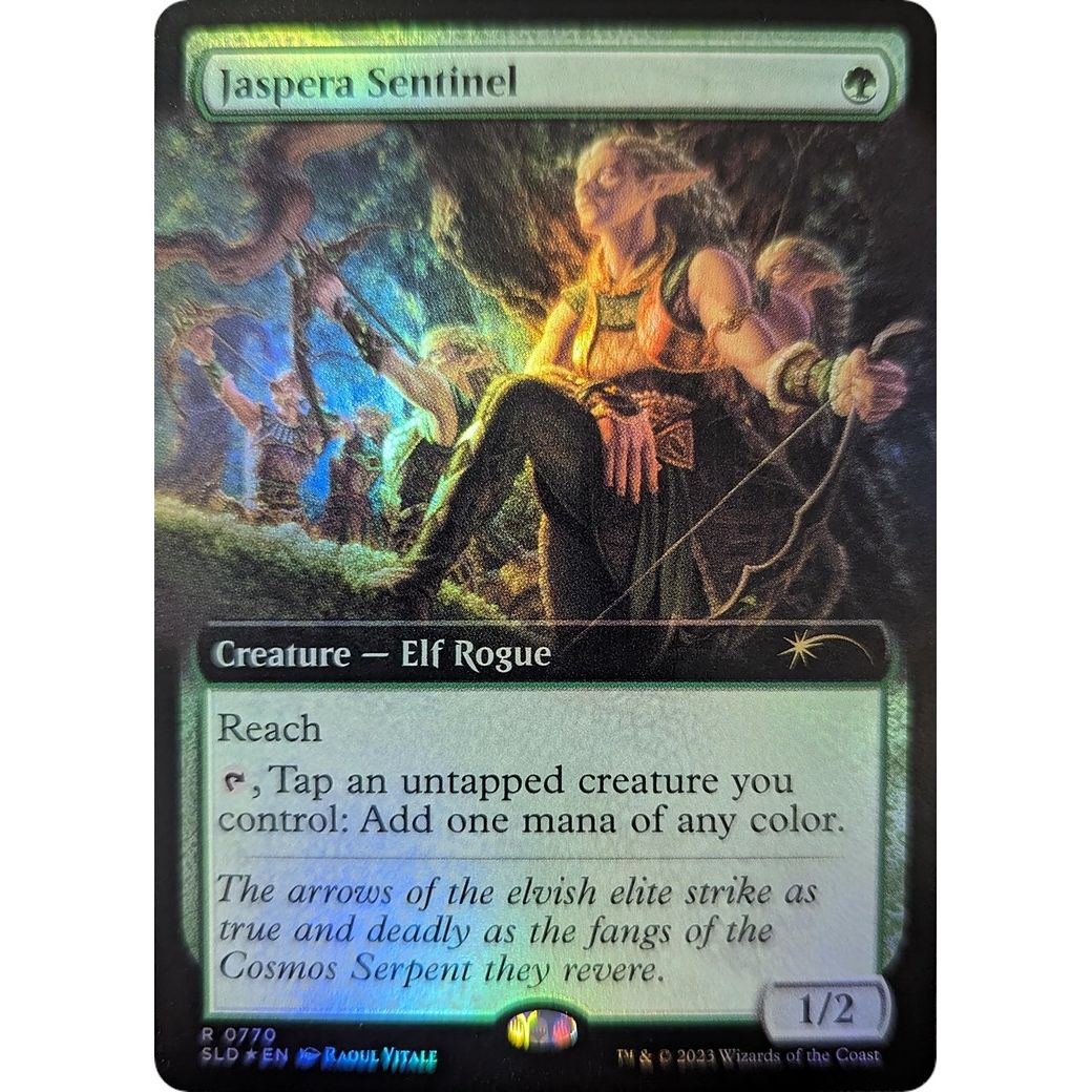 Image for Jaspera Sentinel (Extended Art) (770) (SLD) - Magic: The Gathering