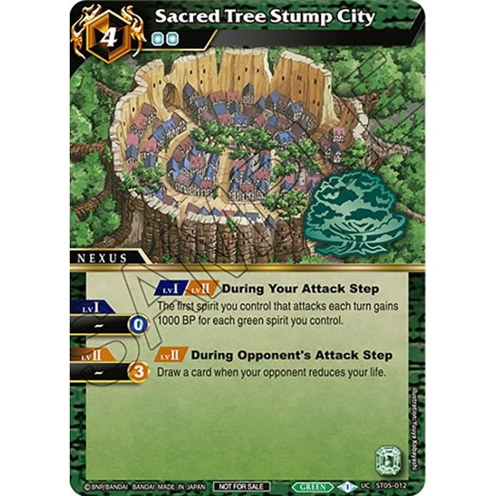 Image for Sacred Tree Stump City (Event Pack Vol. 3) (ST05-012) (LEP) - Battle Spirits Saga