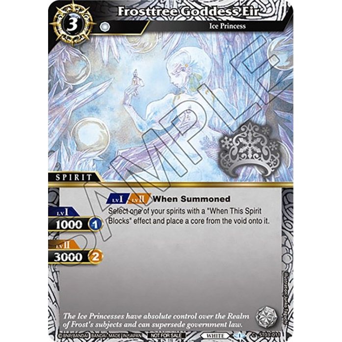 Image for Frosttree Goddess Eir (Event Pack Vol. 3) (ST03-011) (LEP) - Battle Spirits Saga
