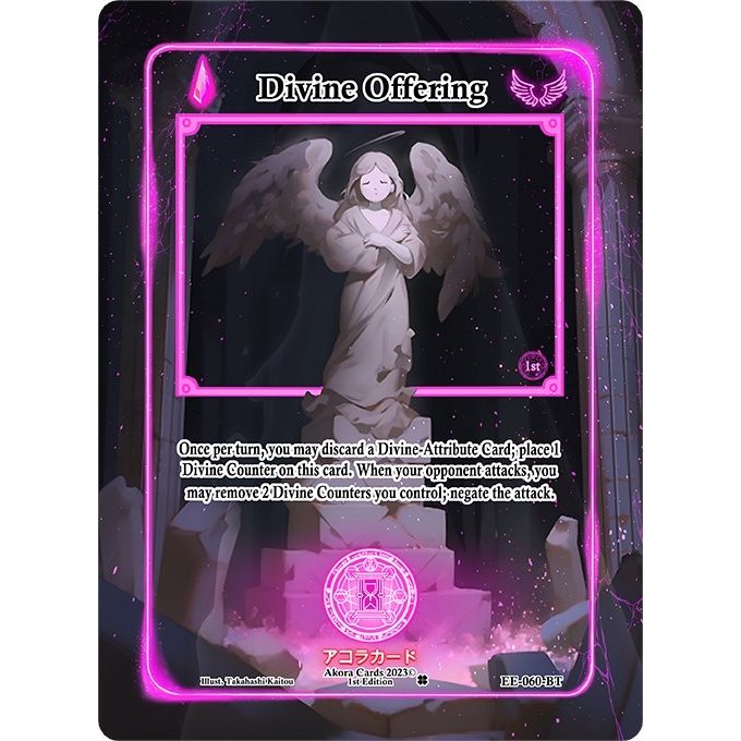 Image for Divine Offering (Extended Art) (EE-060-BT) (EE1E) - Akora TCG
