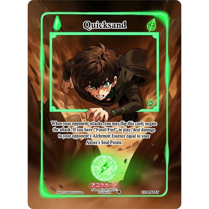 Image for Quicksand (Extended Art) (EE-096-BT) (EE1E) - Akora TCG
